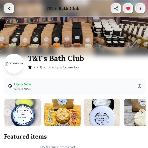 Custom Storefront Builder preview